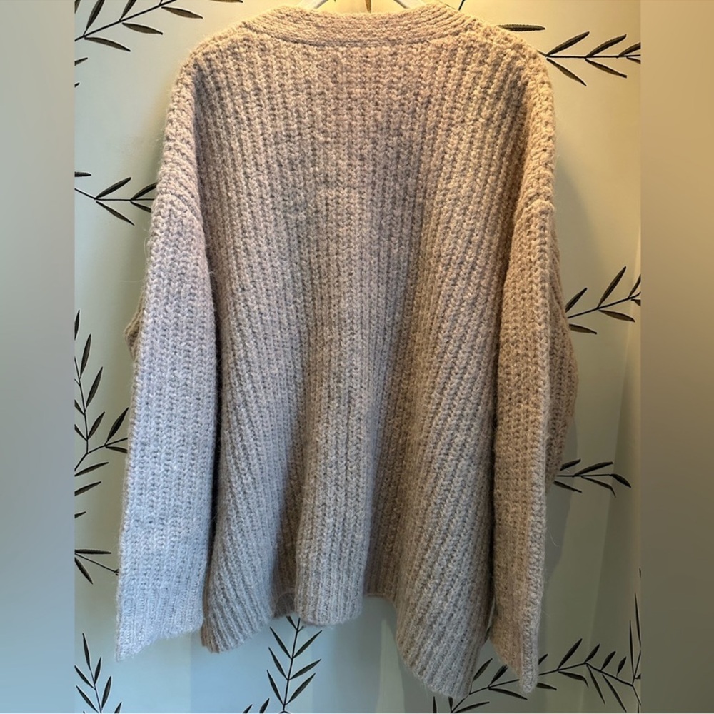 Jenni Kayne Taupe Cocoon Cardigan Sweater - Picture 7 of 8